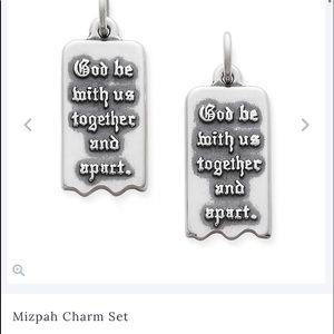 James Avery god be with us charm